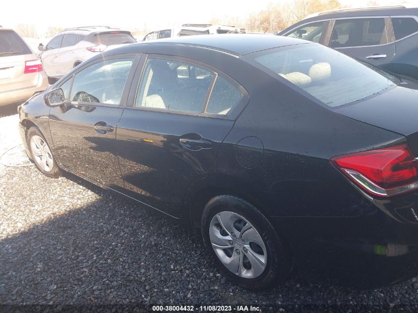2015 HONDA CIVIC LX - 19XFB2F58FE228928