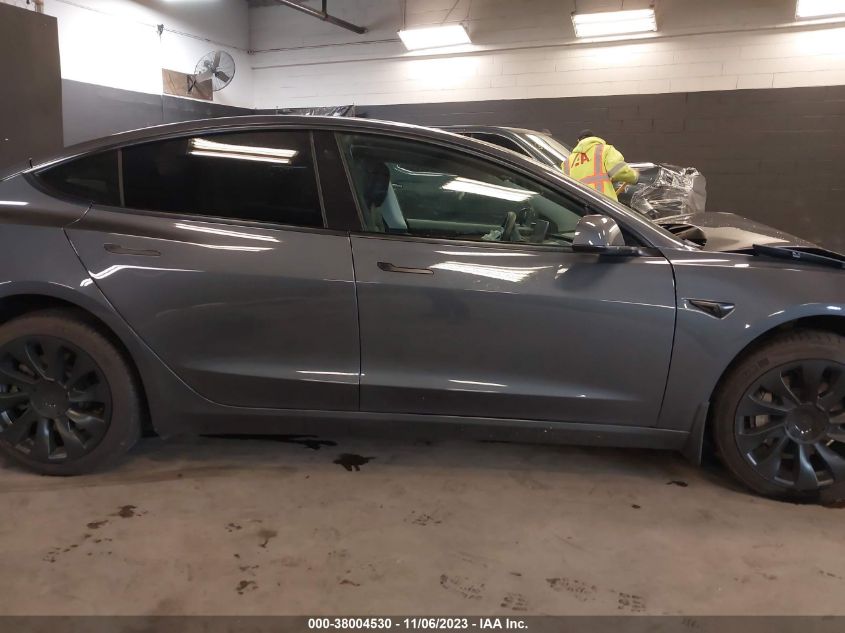 2022 TESLA MODEL 3 LONG RANGE DUAL MOTOR - 5YJ3E1EBXNF253303