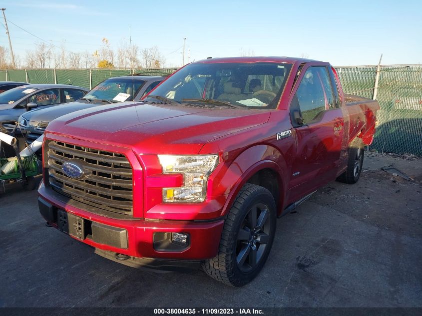 2016 FORD F-150 XLT - 1FTEX1EP9GFB10243