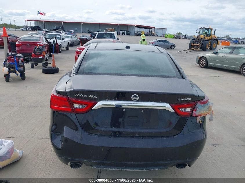 2016 NISSAN MAXIMA 3.5 PLATINUM - 1N4AA6AP6GC384980