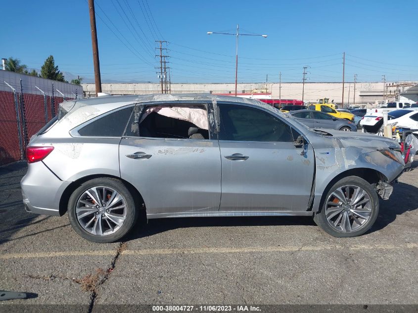 2018 ACURA MDX SPORT HYBRID W/TECHNOLOGY PACKAGE 5J8YD7H59JL001021