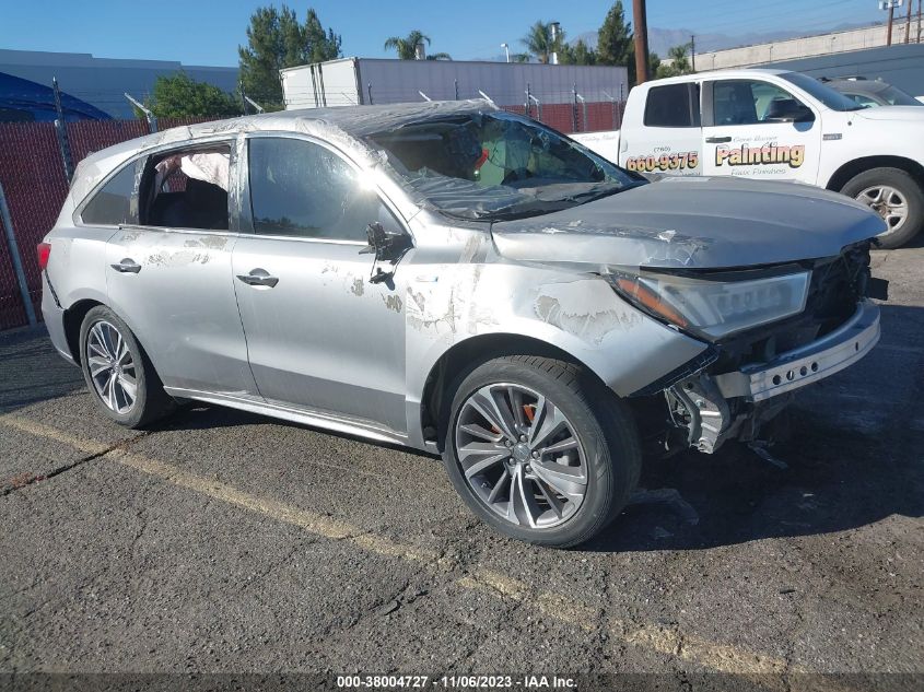 2018 ACURA MDX SPORT HYBRID W/TECHNOLOGY PACKAGE 5J8YD7H59JL001021