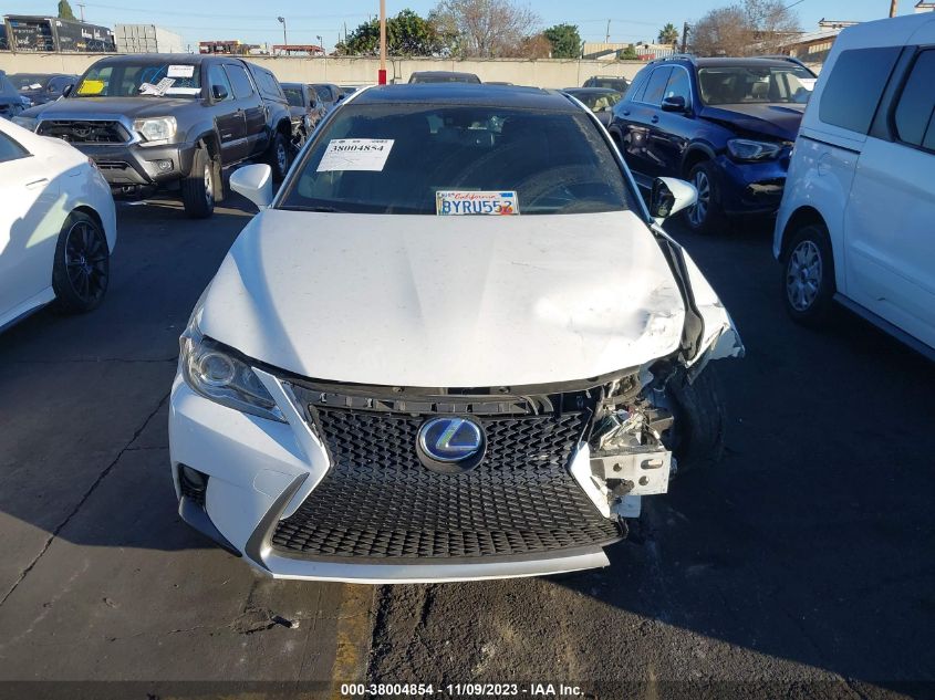 2015 LEXUS CT 200H HYBRID - JTHKD5BH8F2248554