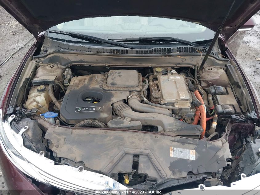2013 LINCOLN MKZ HYBRID HYBRID 3LN6L2LU6DR804302