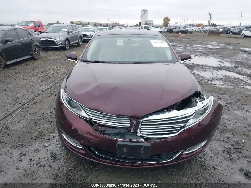 2013 LINCOLN MKZ HYBRID HYBRID 3LN6L2LU6DR804302