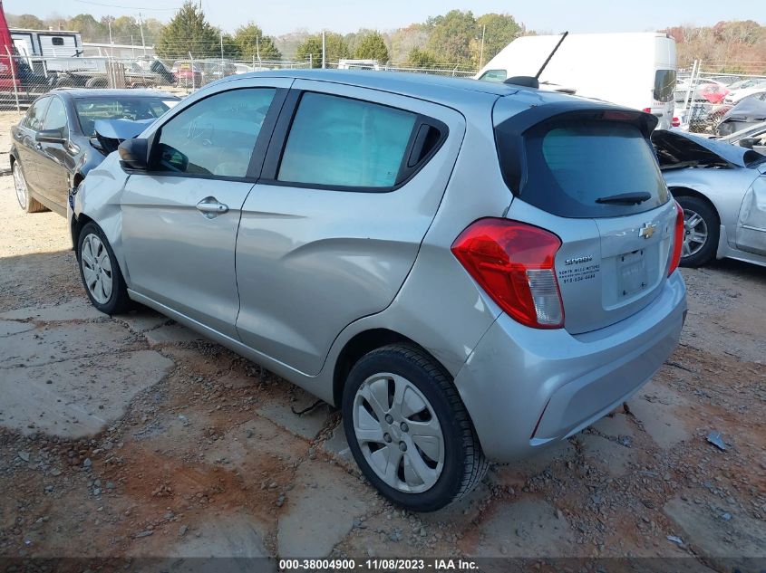 2017 CHEVROLET SPARK LS - KL8CB6SA7HC772076
