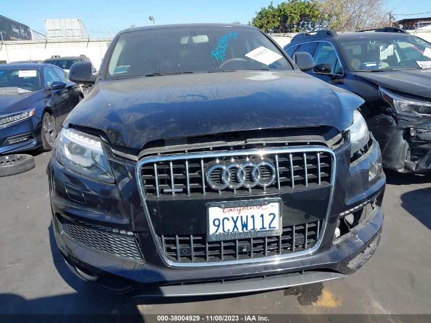 2015 AUDI Q7 3.0T S LINE PRESTIGE - WA1DGAFE8FD017680