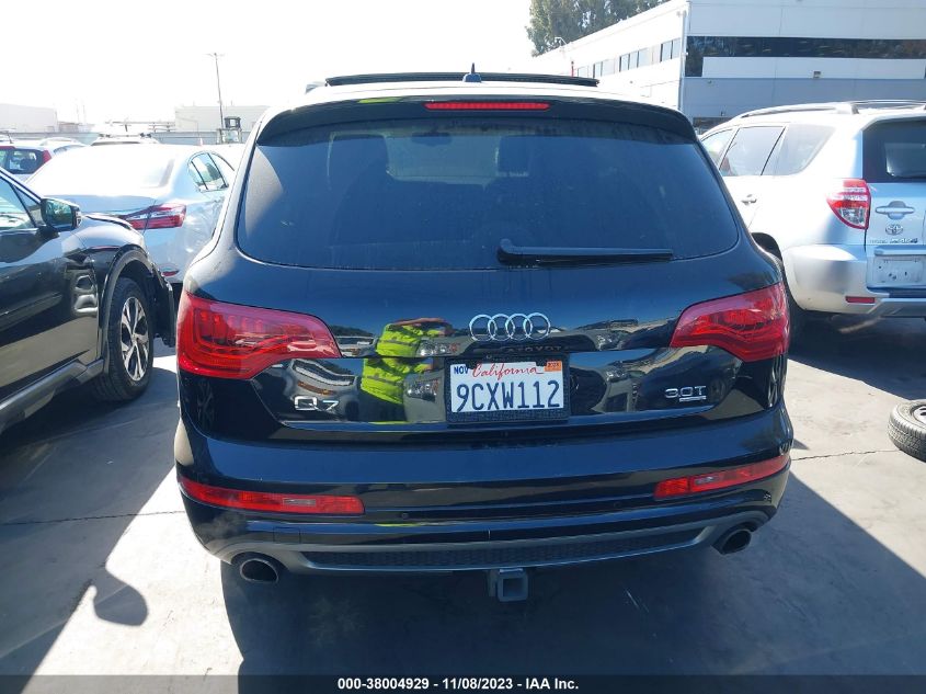 2015 AUDI Q7 3.0T S LINE PRESTIGE - WA1DGAFE8FD017680