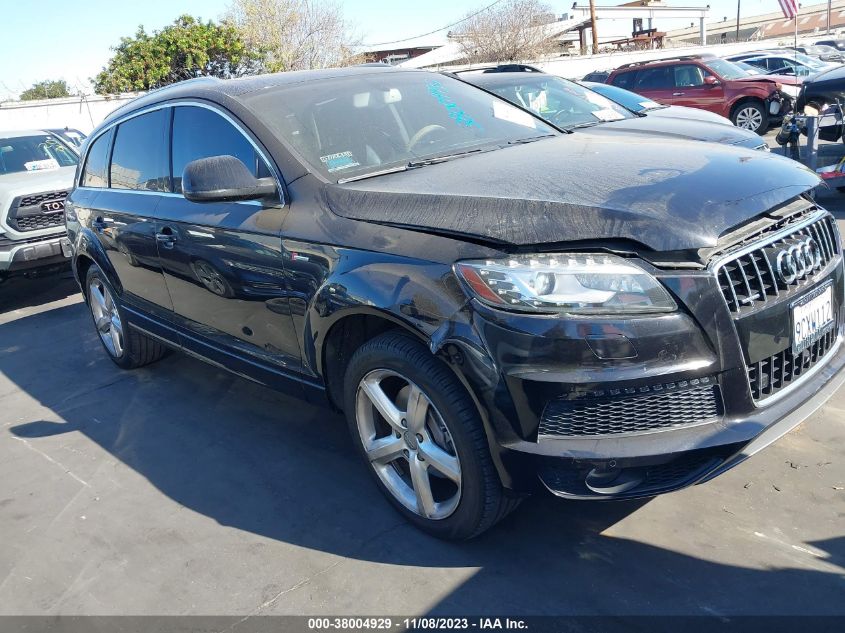 2015 AUDI Q7 3.0T S LINE PRESTIGE - WA1DGAFE8FD017680