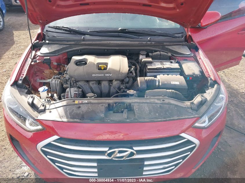 2017 HYUNDAI ELANTRA SE - 5NPD74LF7HH165384