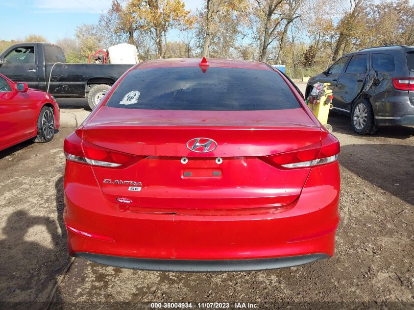 2017 HYUNDAI ELANTRA SE - 5NPD74LF7HH165384