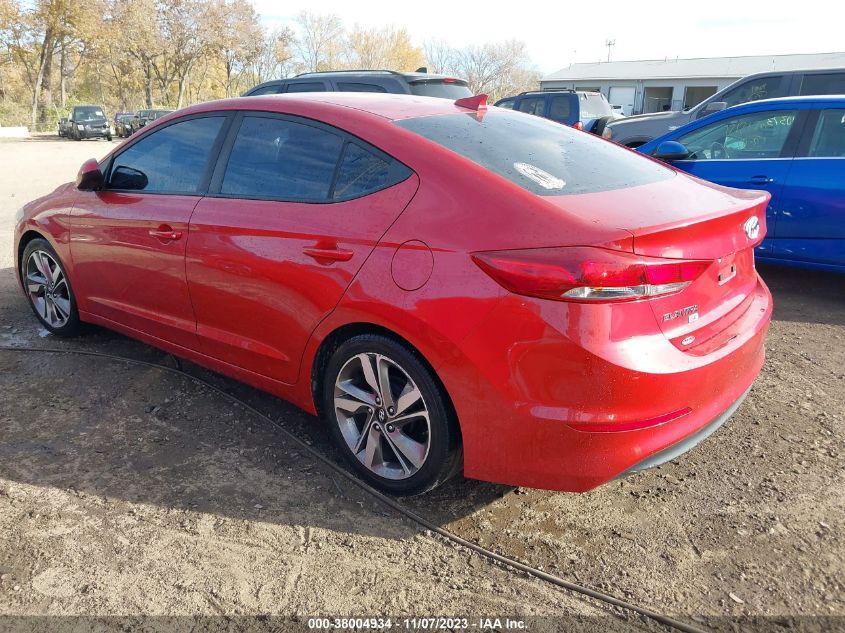 2017 HYUNDAI ELANTRA SE - 5NPD74LF7HH165384