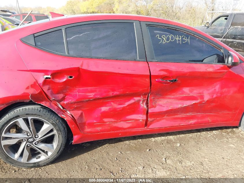 2017 HYUNDAI ELANTRA SE - 5NPD74LF7HH165384