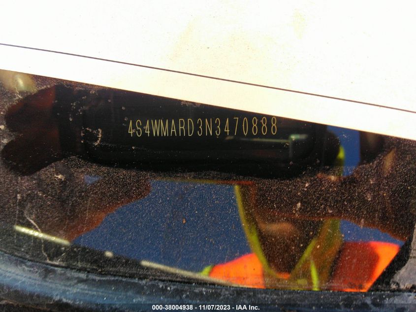 VIN 4S4WMARD3N3470888 2022 SUBARU ASCENT TOURING