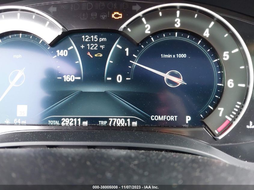 2019 BMW 540I XDRIVE WBAJE7C59KG893184
