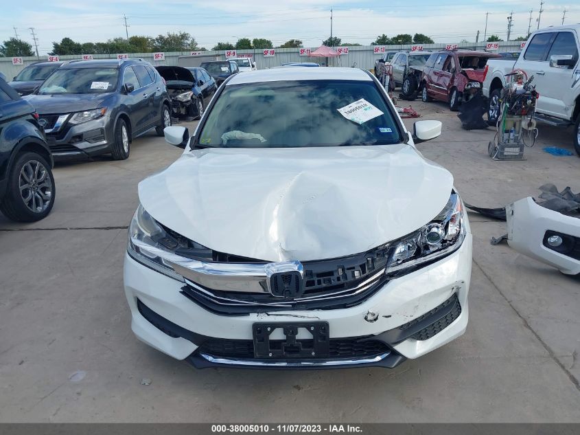 2016 HONDA ACCORD LX - 1HGCR2F34GA059493