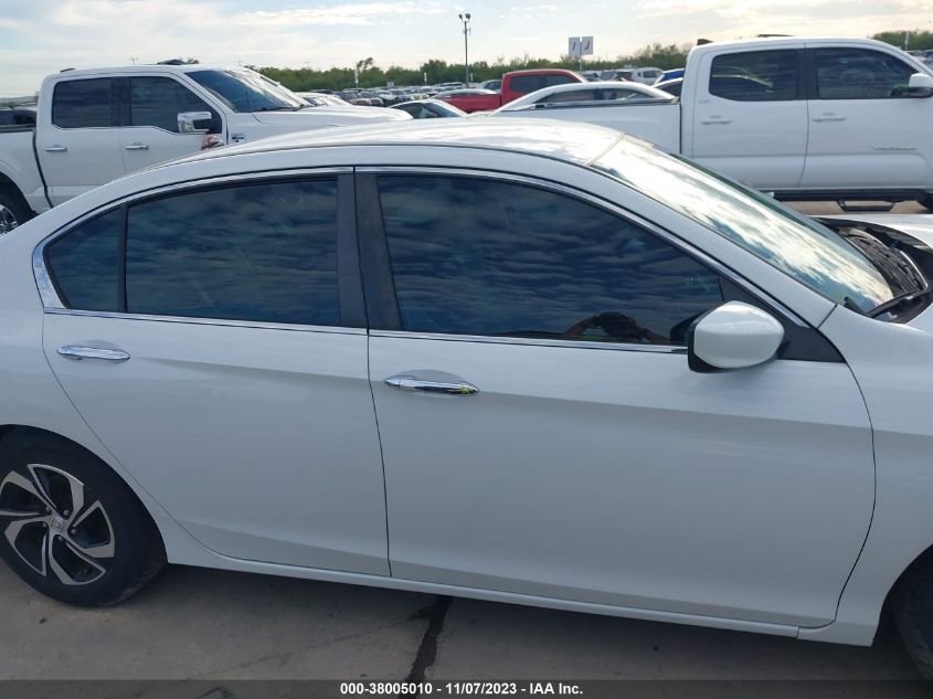 2016 HONDA ACCORD LX - 1HGCR2F34GA059493