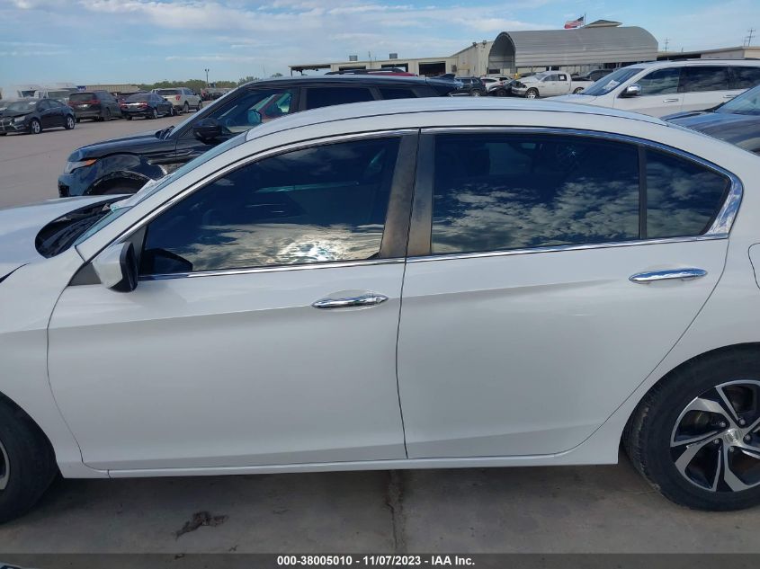 2016 HONDA ACCORD LX - 1HGCR2F34GA059493