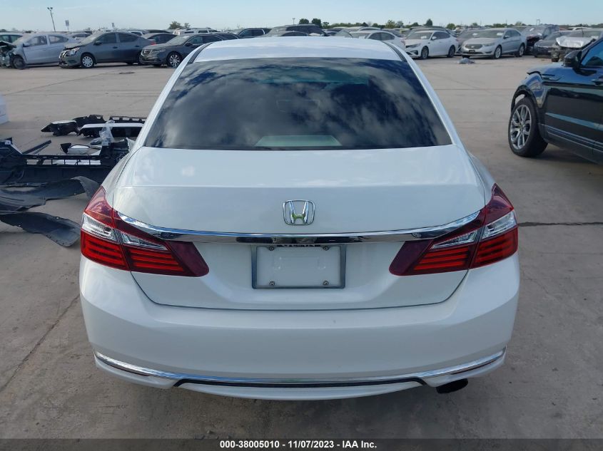 2016 HONDA ACCORD LX - 1HGCR2F34GA059493