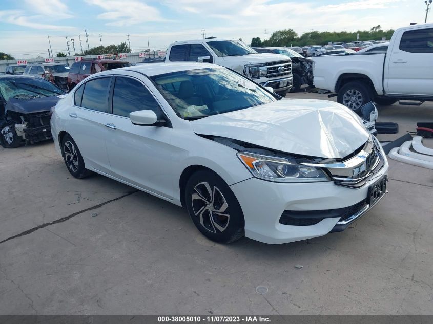 2016 HONDA ACCORD LX - 1HGCR2F34GA059493