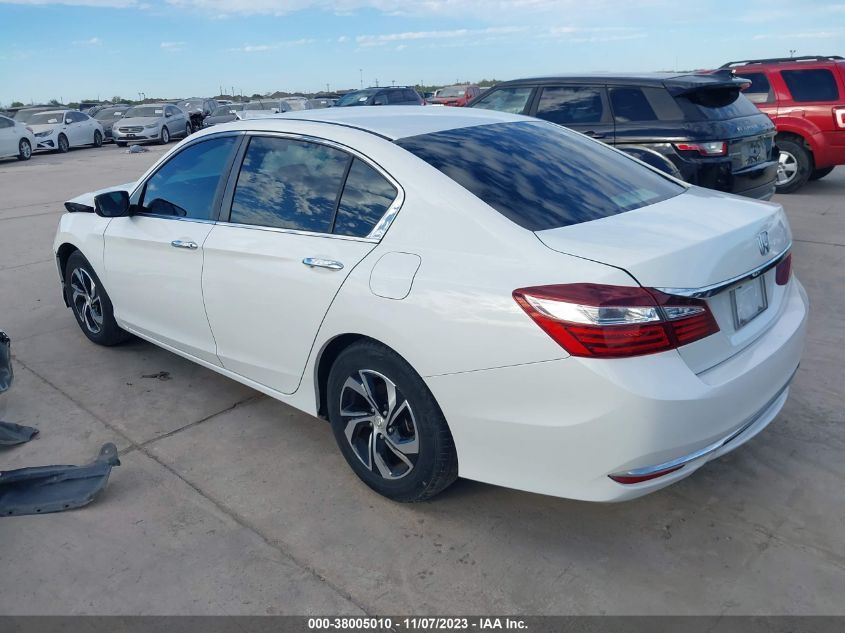 2016 HONDA ACCORD LX - 1HGCR2F34GA059493
