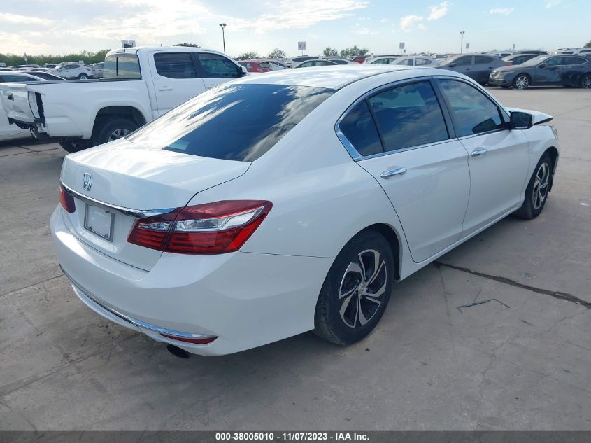 2016 HONDA ACCORD LX - 1HGCR2F34GA059493