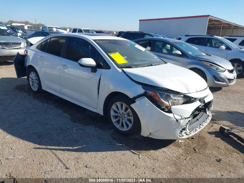 2020 TOYOTA COROLLA LE - JTDHPRAE0LJ050621