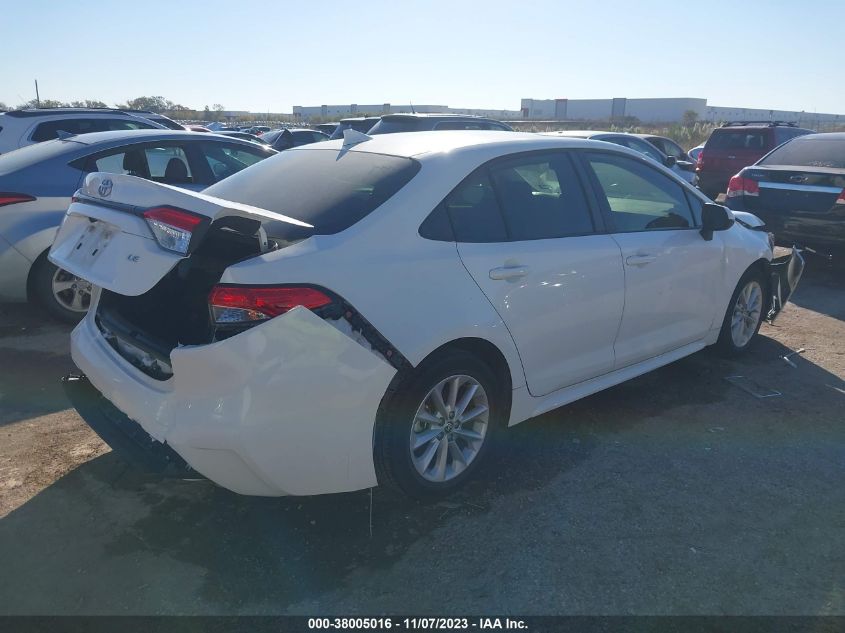 2020 TOYOTA COROLLA LE - JTDHPRAE0LJ050621