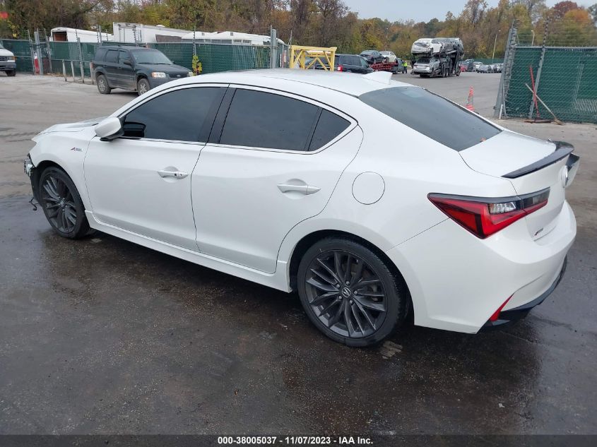 2021 ACURA ILX PREMIUM   A-SPEC - 19UDE2F8XMA005557