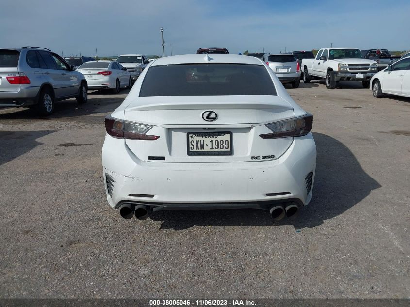 2016 LEXUS RC 350 - JTHHE5BC0G5013738