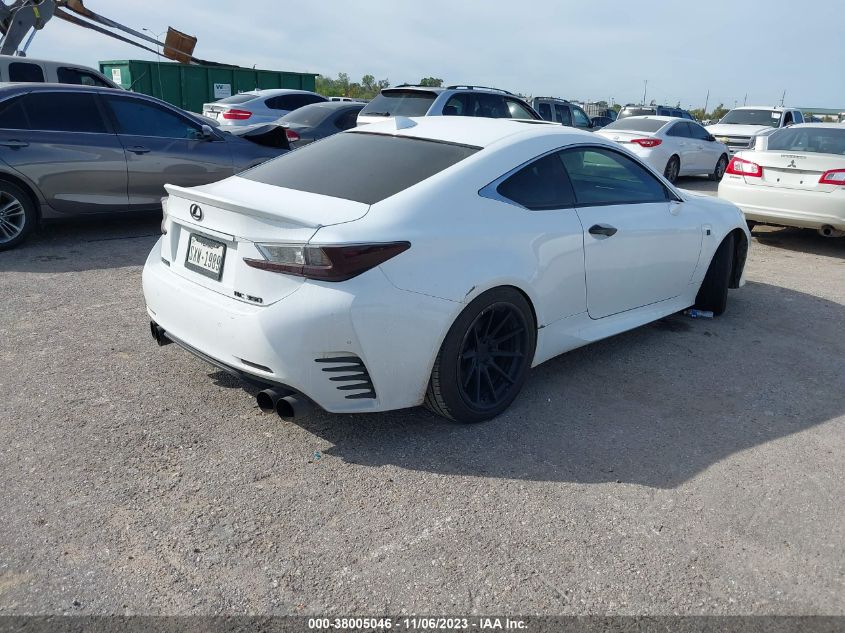 2016 LEXUS RC 350 - JTHHE5BC0G5013738