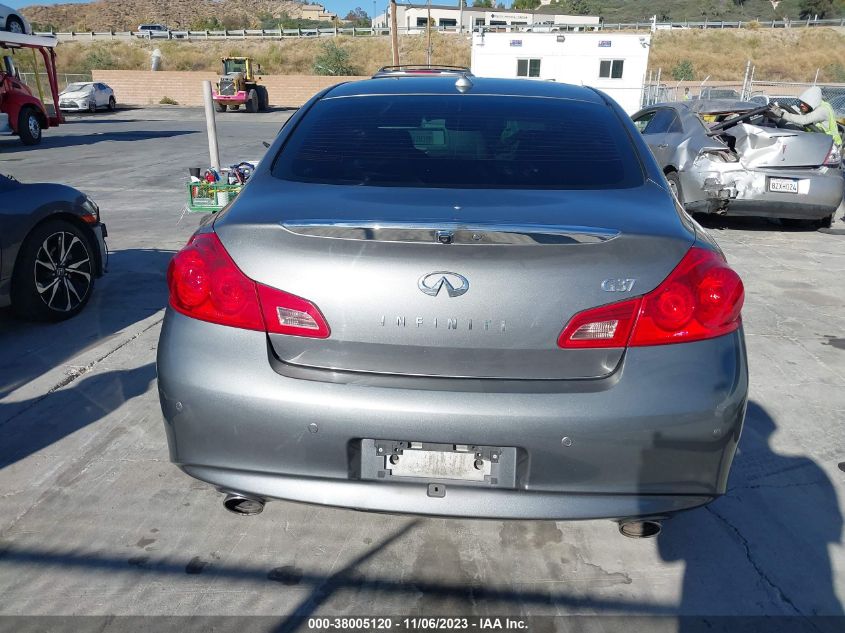2013 INFINITI G37 JOURNEY - JN1CV6AP7DM725111