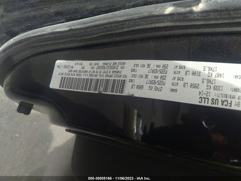 2015 DODGE GRAND CARAVAN R/T - 2C4RDGEG1FR652697