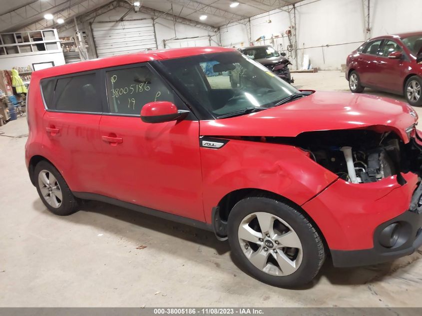 2019 KIA SOUL - KNDJN2A26K7665402