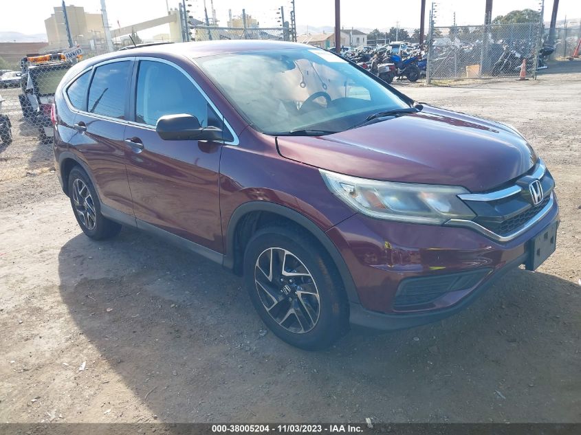 2016 HONDA CR-V SE - 2HKRM3H40GH560652