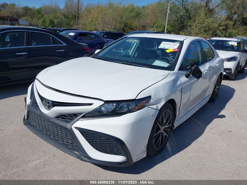 2021 TOYOTA CAMRY SE - 4T1G11AK7MU426845