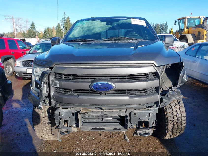 2015 FORD F-150 LARIAT - 1FTEW1EG1FFB36210