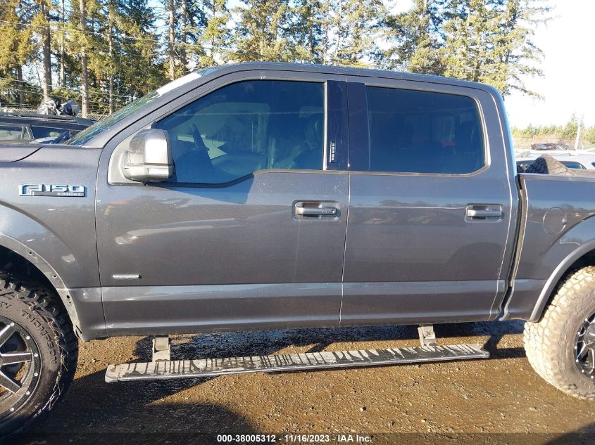 2015 FORD F-150 LARIAT - 1FTEW1EG1FFB36210