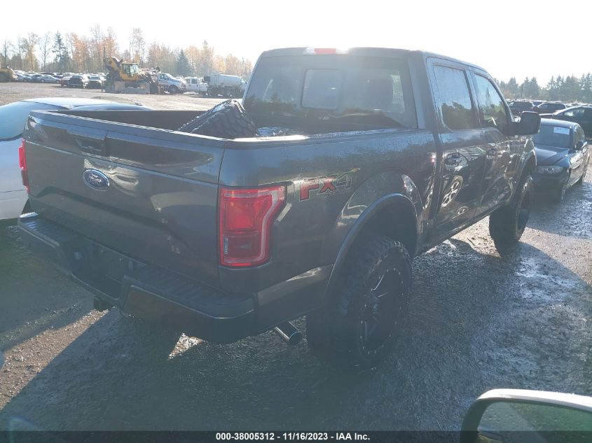 2015 FORD F-150 LARIAT - 1FTEW1EG1FFB36210