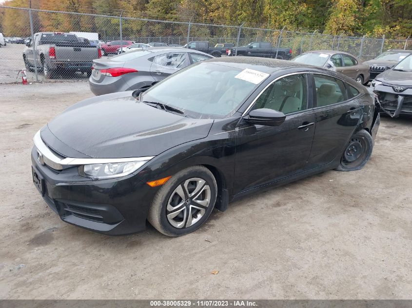2018 HONDA CIVIC LX - 2HGFC2F57JH549760