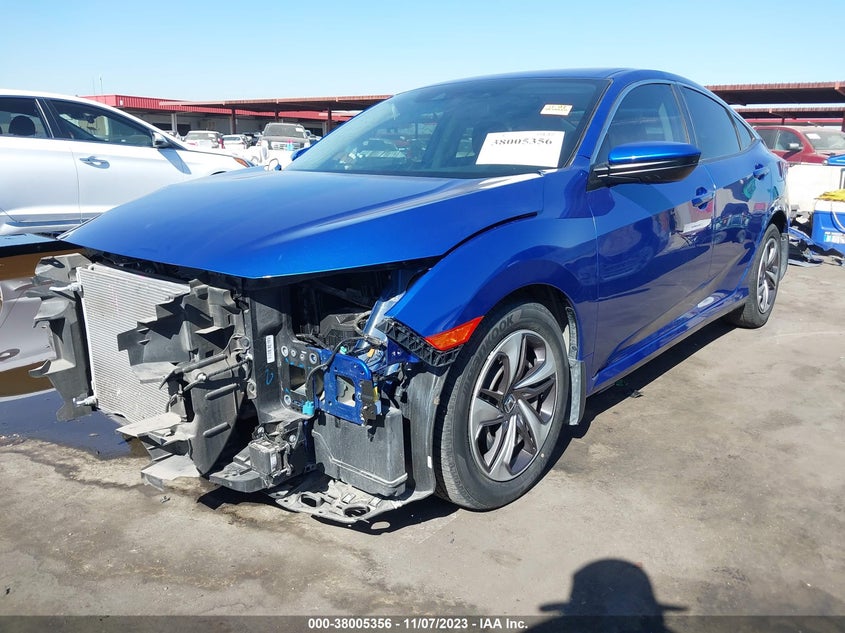 VIN 19XFC2F66LE014800 2020 HONDA CIVIC LX