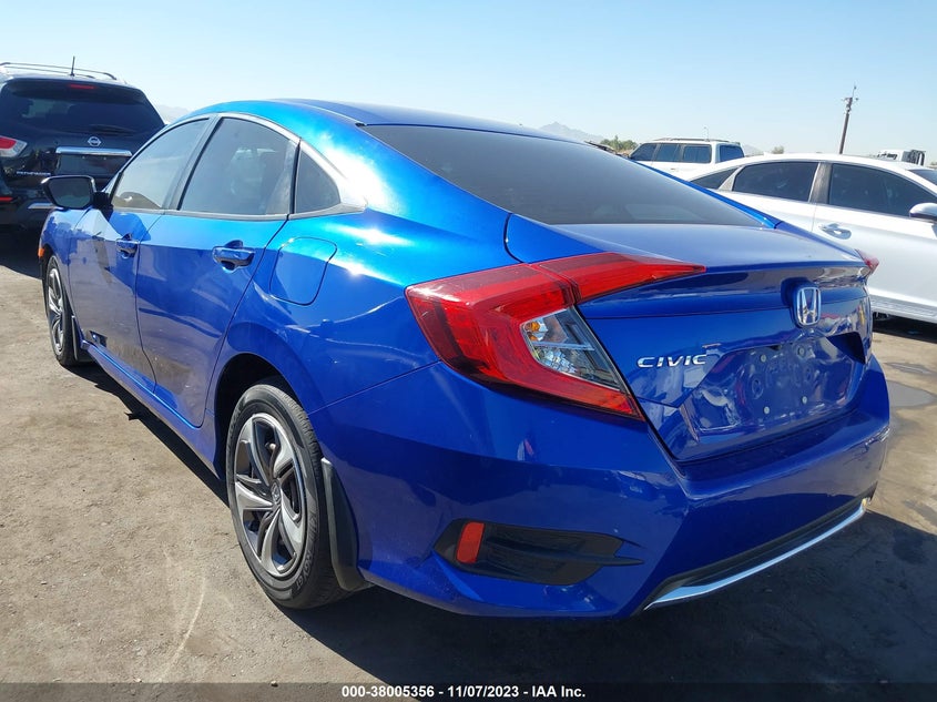 VIN 19XFC2F66LE014800 2020 HONDA CIVIC LX