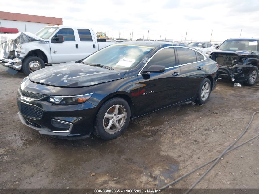 2016 CHEVROLET MALIBU 1FL - 1G1ZC5ST5GF278556