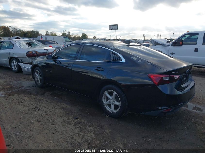 2016 CHEVROLET MALIBU 1FL - 1G1ZC5ST5GF278556