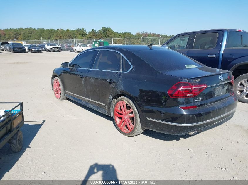 2017 VOLKSWAGEN PASSAT 1.8T R-LINE - 1VWDT7A31HC080779