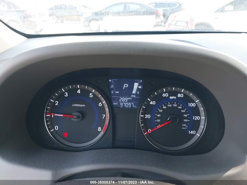 2014 HYUNDAI ACCENT GLS - KMHCU4AE5EU735863