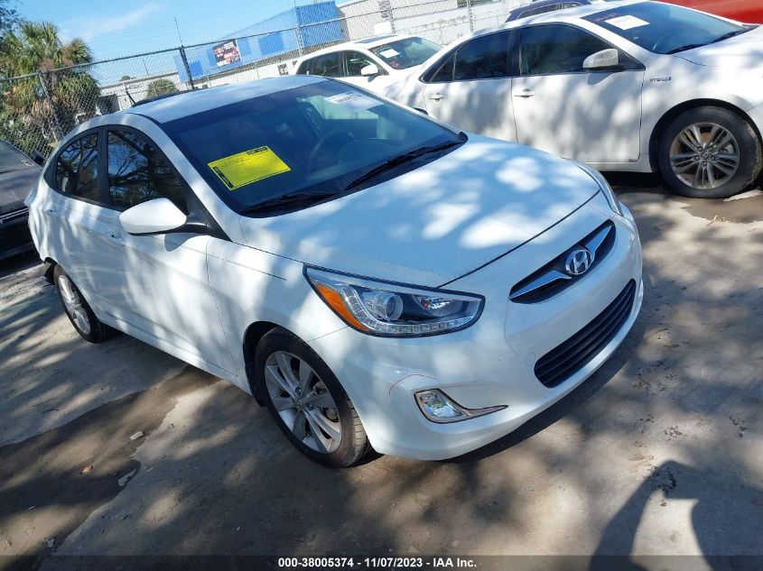 2014 HYUNDAI ACCENT GLS - KMHCU4AE5EU735863