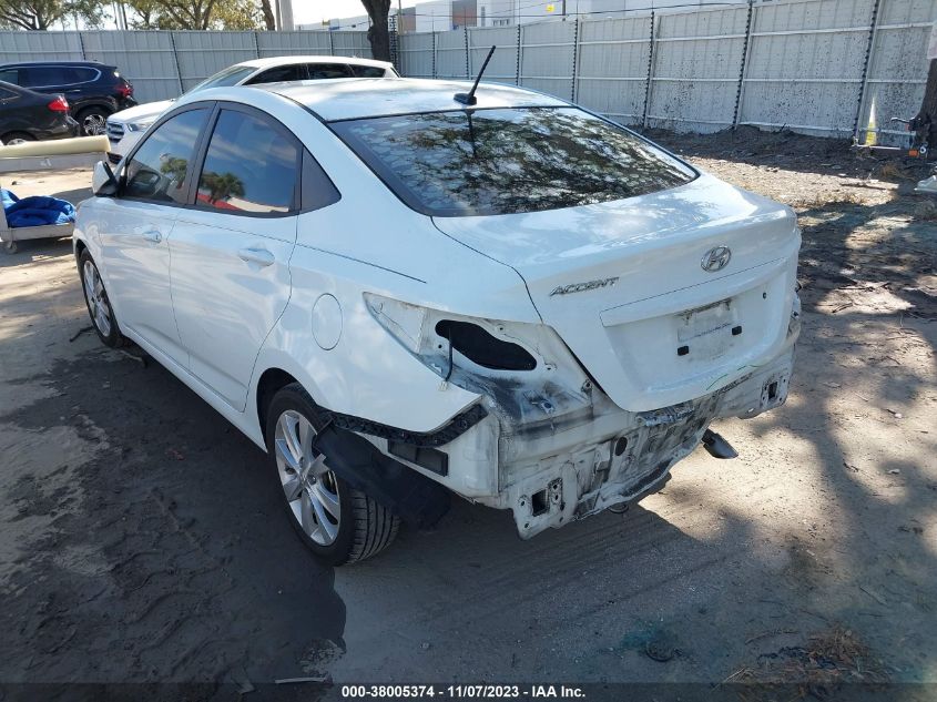2014 HYUNDAI ACCENT GLS - KMHCU4AE5EU735863