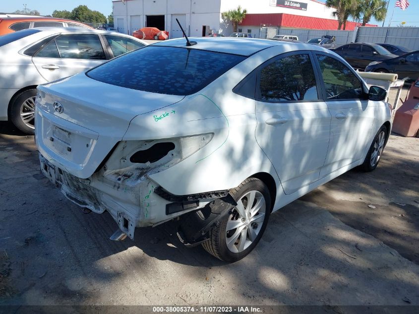 2014 HYUNDAI ACCENT GLS - KMHCU4AE5EU735863
