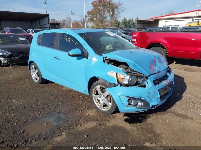 2014 CHEVROLET SONIC LTZ - 1G1JE6SB6E4141610